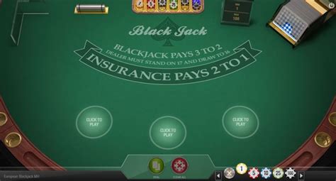 European Blackjack Mh Slot Grátis